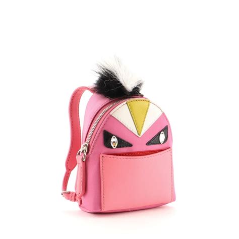 fendi monster backpack charm|More.